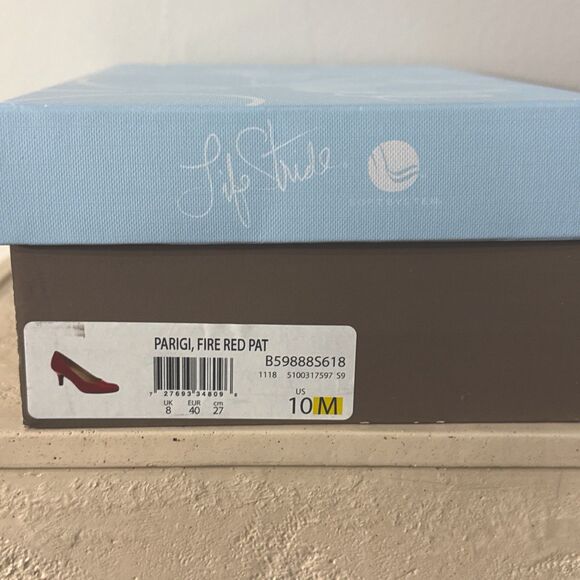 LifeStride Women's Parigi Red Fire Dress Pump Cushioned Flex Sole Shoes 10M NIB - Picture 13 of 13